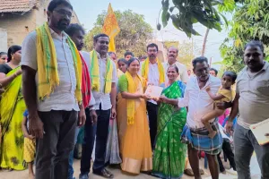 గజ్జరంలో టిడిపి ఎన్నికల ప్రచారం