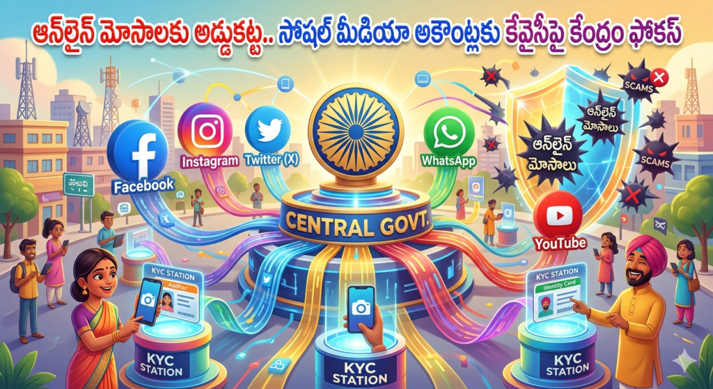 ఇన్‌స్టాగ్రామ్ సహా అన్ని అకౌంట్లకు కేవైసీ.. త్వరలో కేంద్ర నిర్ణయం