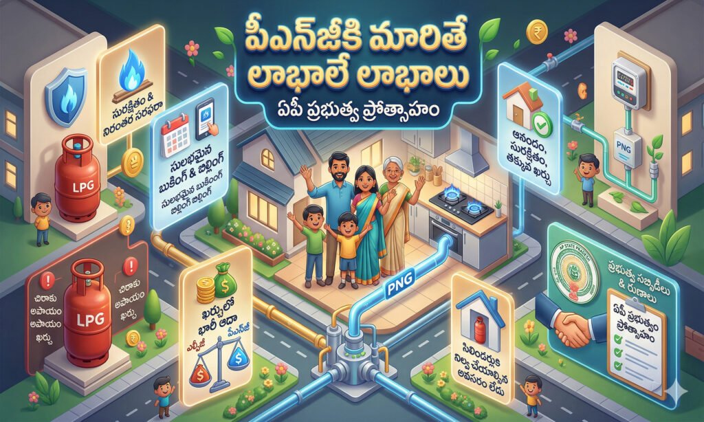 పీఎన్‌జీకి మారితే లాభాలే లాభాలు