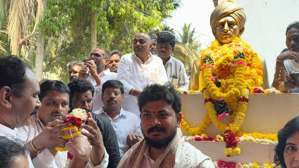 ఘనంగా దొమ్మేటి వెంకటరెడ్డి జయంతి