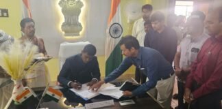 పోలవరం జిల్లా తొలి కలెక్టర్గా కె. దినేష్ కుమార్ బాధ్యతల స్వీకరణ