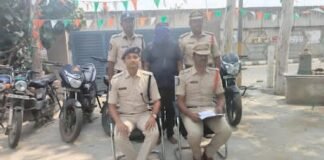 యడ్లపాడులో ద్విచక్ర వాహనాల దొంగ అరెస్ట్