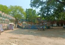 నర్సీపట్నం మరిడమ్మ జాతరలో పిల్లల ఆనందం కోసం ఎగ్జిబిషన్ల ఏర్పాటు