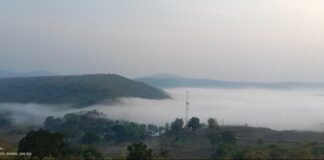 మండువేసవిలోనూ అరగడ పల్లిలో హిమ సోయగాలు