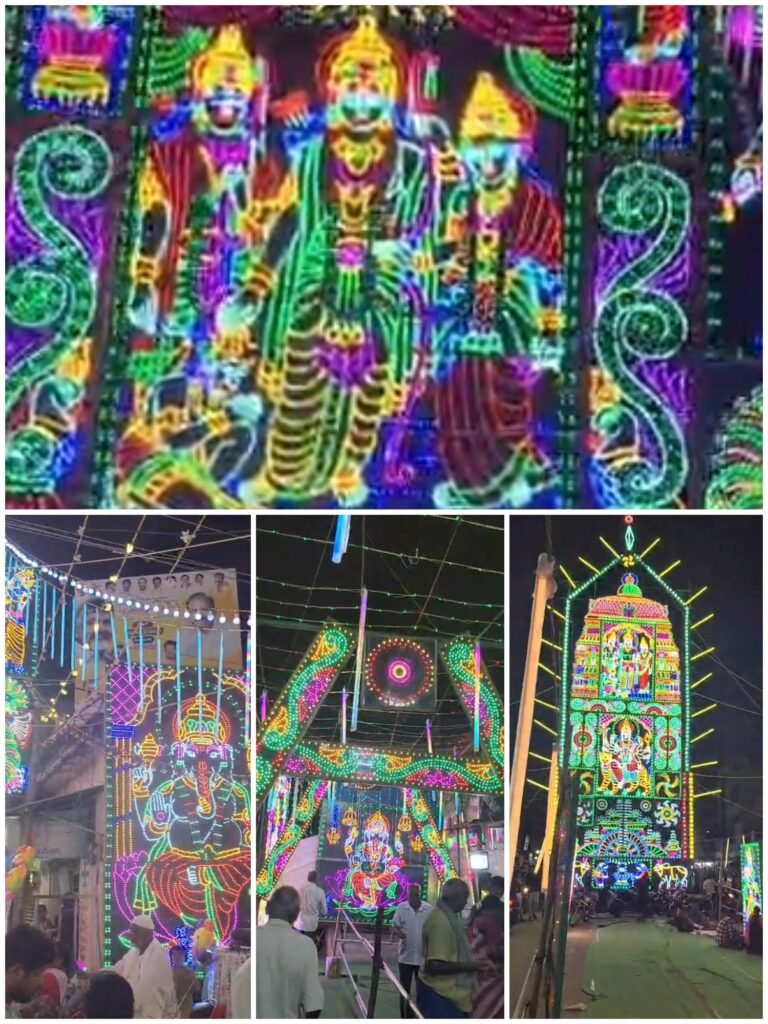 చిలకలూరిపేటలో శ్రీరామనవమి పందిర్ల వైభవం – శతాబ్దాల సంప్రదాయానికి నిదర్శనం