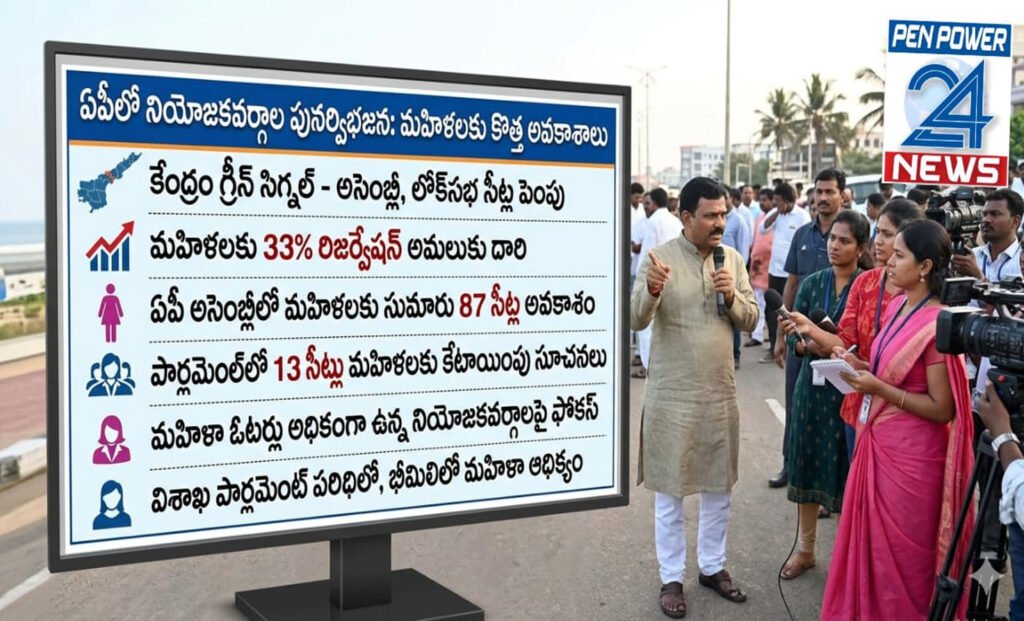 ఏపీలో మహిళా నియోజవర్గాలు..ఇవే