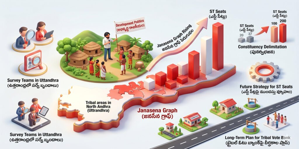 గిరిజన నియోజకవర్గాలపై దృష్టి పెట్టిన పవన్