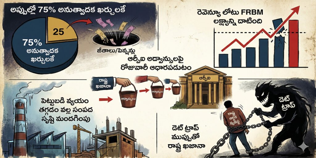 ఆగమ్యగోచరంగా ఏపీ ఆర్థిక భవిష్యత్తు..