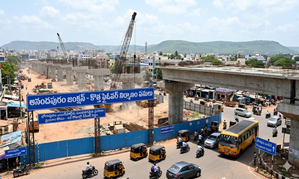 విశాఖపట్నం టు భోగాపురం ట్రాఫిక్ ఫ్రీ జర్నీకి ప్లాన్