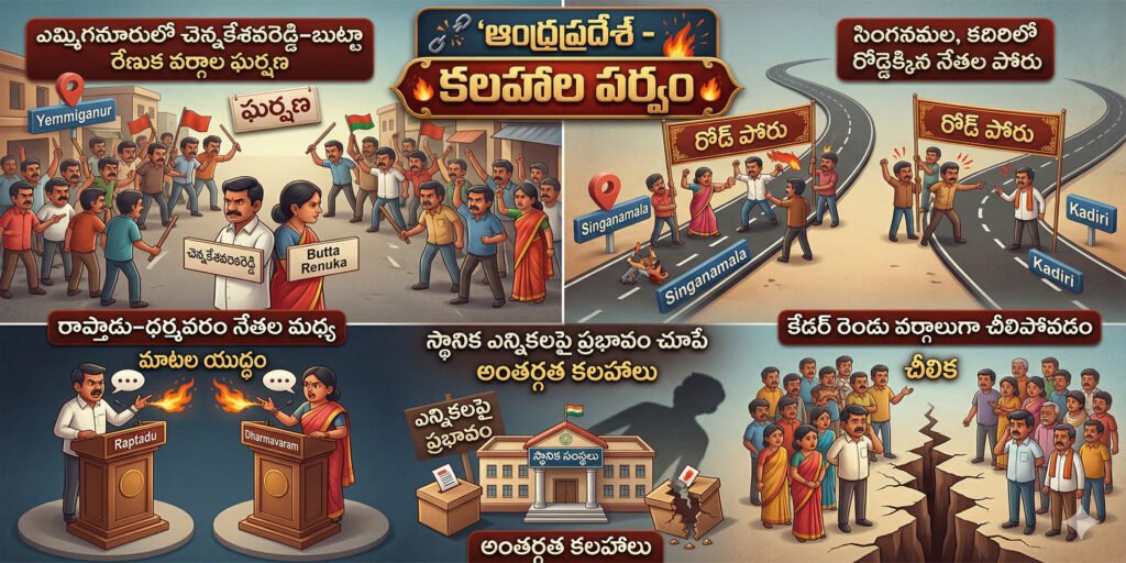 రాయలసీమలో వైసీపీకి ఉక్కపోత..