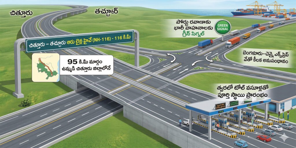 చిత్తూరు-తచ్చూరు మధ్య గ్రీన్‌ఫీల్డ్ హైవే