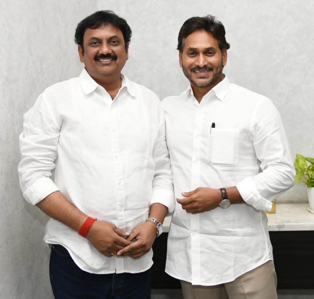 వైయస్ జగన్ ను కలిసిన మాజీ ఎమ్మెల్యే గణేష్
