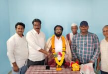 బంధనపూడి ప్రత్యేక అధికారిగా తహసీల్దార్ ఠాగూర్ బాధ్యతలు