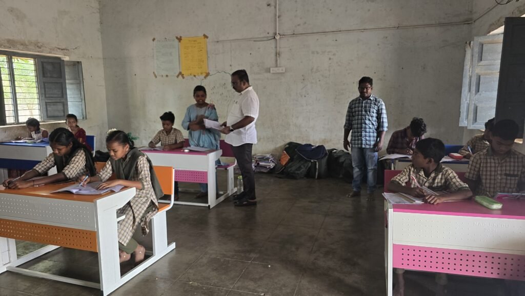 గంగవరం జడ్పీ ఉన్నత పాఠశాలలో ఏజెన్సీ డీఈవో తనిఖీ