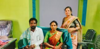 మాజీ సర్పంచ్ దంపతులకు ఎంపీటీసీ సన్మానం