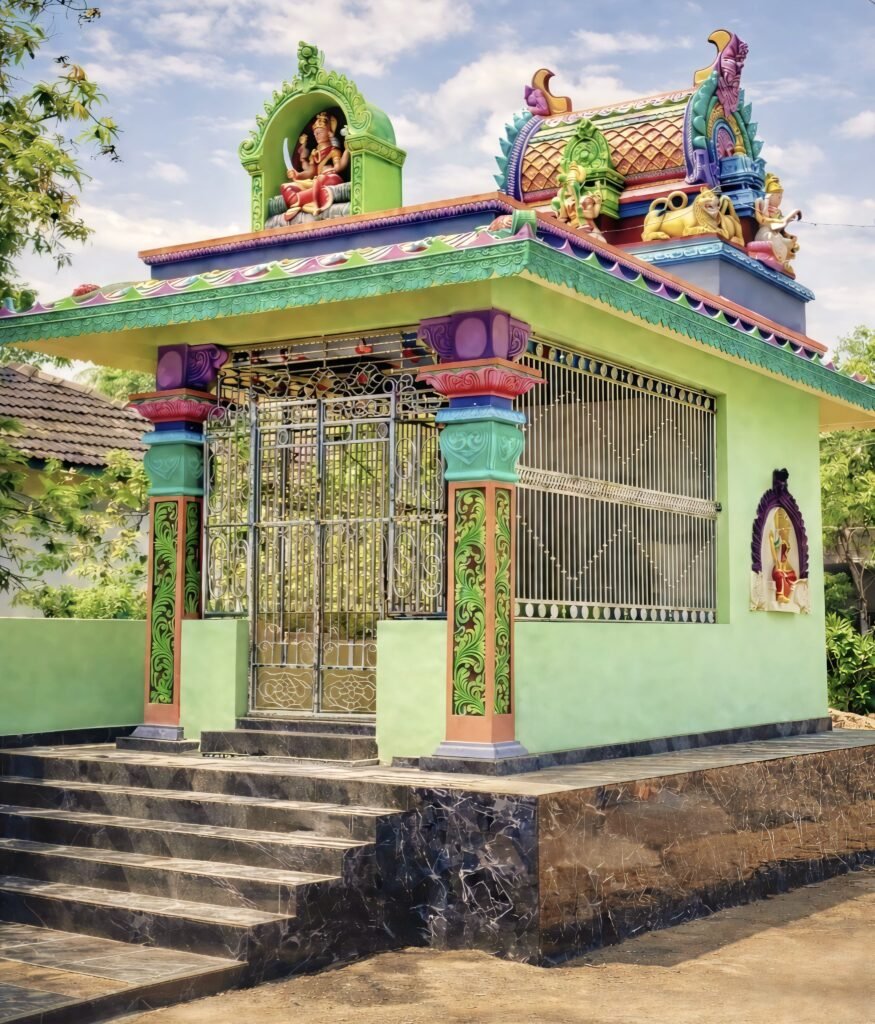 పాతమంజేరు లో ఘనంగా గంటాలమ్మ విగ్రహ ప్రతిష్ఠ