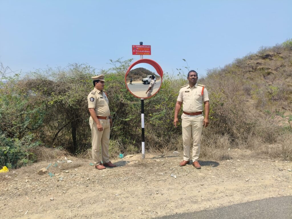 ప్రమాదాల నియంత్రణకు పోలీస్ శాఖ ముందడుగు..