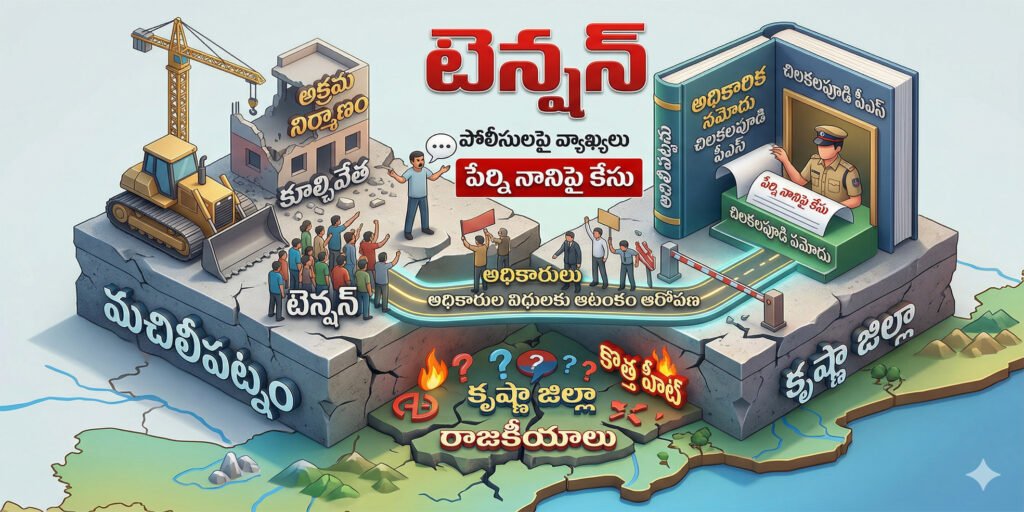 పేర్ని నానిపై కేసు నమోదు