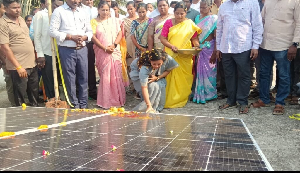 అడ్డతీగలలో సౌర విద్యుత్ యోజనకు శ్రీకారం. మండలంలో సోలార్ వెలుగులు…