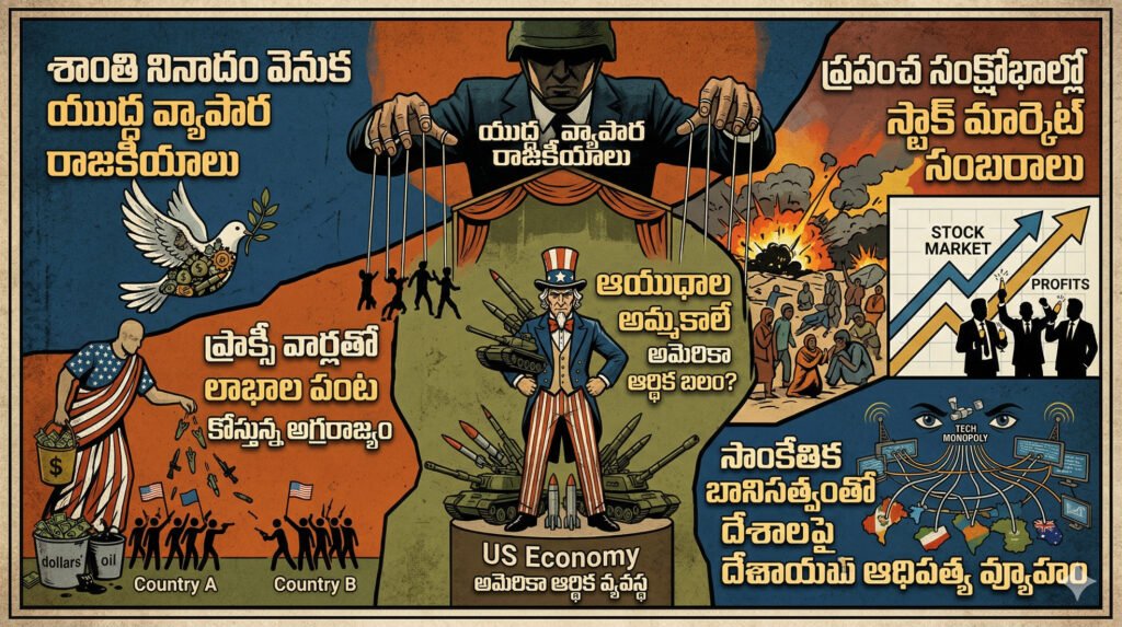 అగ్రరాజ్యానికి ఆయుధమే ఆహారం..