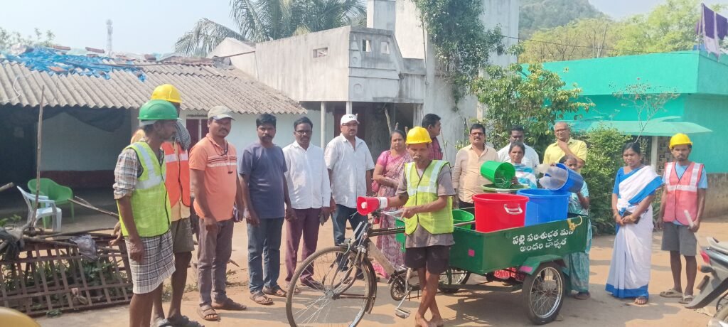 దామనపల్లి పంచాయతీలో స్వర్ణాంధ్ర స్వచ్ఛ్ ఆంధ్ర కార్యక్రమం