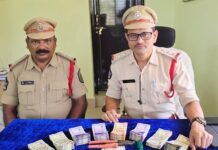 విశాఖ షాప్లో చోరీ కేసు ఛేదన – ఇద్దరు నిందితులు అరెస్ట్