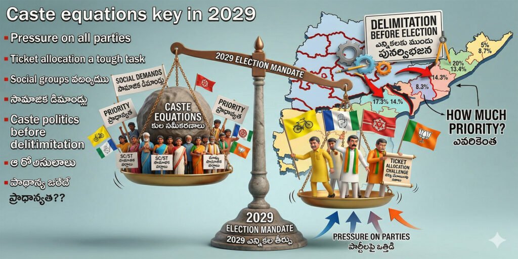 ఏపీ రాజకీయాల్లో కుల సమీకరణాల హీట్..