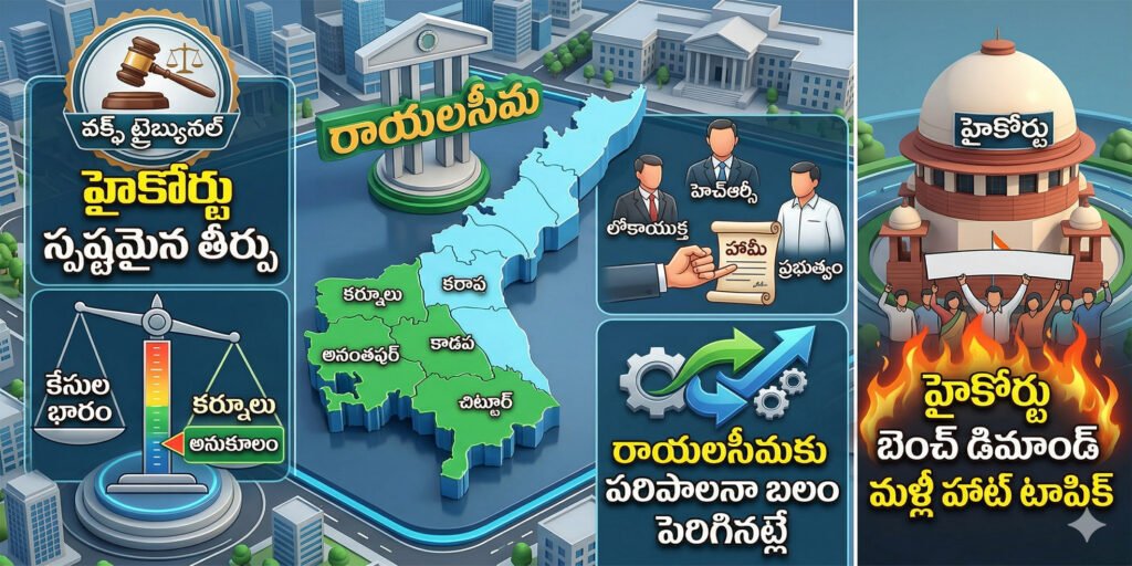 కర్నూలుకే ఆ  మూడు కీలక కార్యాలయాలు.. హైకోర్టు కీలక తీర్పు