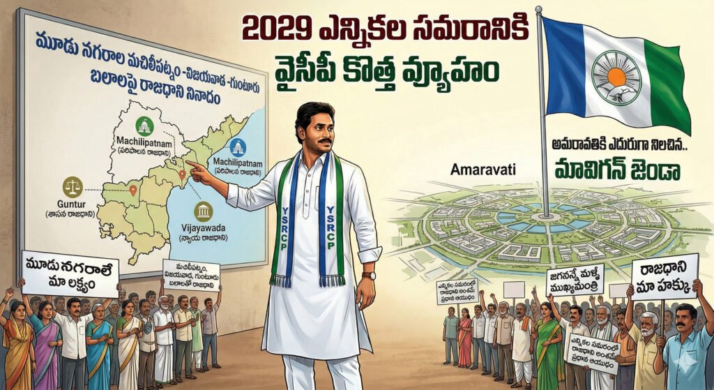 2029 వైసీపీ స్లోగన్స్ రెడీ