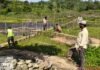 నల్లబెల్లి ప్రమాదకర వాటర్ ఫాల్ వద్ద కంచె ఏర్పాటు