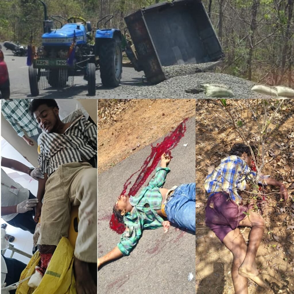 ఘోర రోడ్డు ప్రమాదం ఇద్దరు యువకులు మృతి