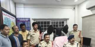 కేబుల్ వైర్ చోరీ కేసులో నలుగురు అరెస్ట్