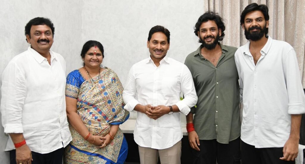 వైయస్ జగన్ ను కలిసిన మాజీ ఎమ్మెల్యే గణేష్