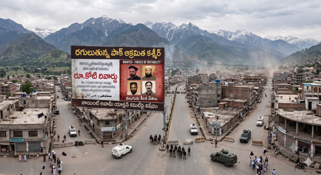 పీవోకేలో ప్రజా తిరుగుబాటు..
