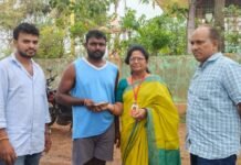 పండుగ వాతావరణంలో ‘ఎన్టీఆర్ భరోసా’ పింఛన్ల పంపిణీ