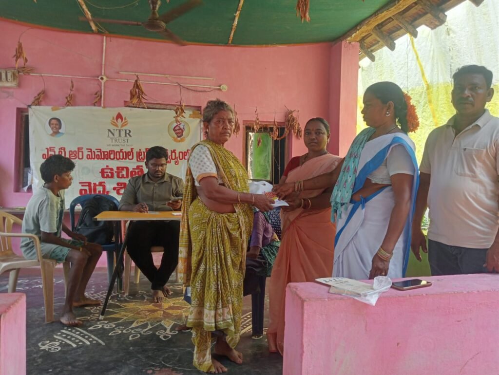 రాజంపాలెంలో ఎన్టీఆర్ ట్రస్ట్ ఆధ్వర్యంలో ఉచిత వైద్య శిబిరం