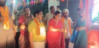 ఆర్యవటంలో భక్తి వెల్లువ.. సీతారామ సమేత లక్ష్మణ, ఆంజనేయస్వామి విగ్రహాల వైభవ ఊరేగింపు