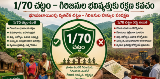 1/70 చట్టం రద్దు అయితే… గిరిజన సమాజ భవిష్యత్తు ప్రశ్నార్థకమే!