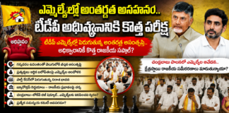 ఎమ్మెల్యేల్లో అంతర్గత అసహనం.. టీడీపీ అధిష్ఠానానికి కొత్త పరీక్ష