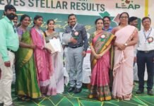 షైనింగ్ స్టార్స్-2026′ అవార్డు అందుకున్న కృష్ణాపురం విద్యార్థిని భవిష్య కాత్వి