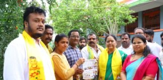 నర్సీపట్నం మున్సిపాలిటీలో ‘ఇంటింటికీ తెలుగుదేశం’