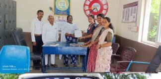 బస్సు సౌకర్యం కల్పించాలని డిపో మేనేజర్ కి వినతి