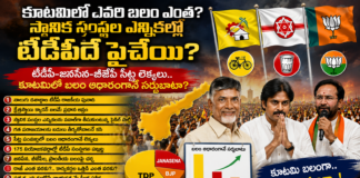 కూటమిలో ఎవరి బలం ఎంత?.. స్థానిక సంస్థల ఎన్నికల్లో టీడీపీదే పైచేయి?
