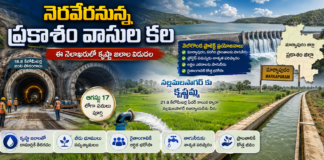 పశ్చిమ ప్రకాశానికి జలకళ.. వెలిగొండ పనులు తుది దశకు, మార్కాపురం–కనిగిరి ప్రాంతాలకు త్వరలో నీరు