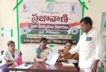ప్రజా సమస్యల పరిష్కారానికే ప్రజావాణి