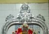 బాల వినాయకునికి మకర తోరణం సమర్పణ