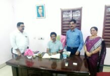 కాజులూరు మండలంలో ప్రత్యేక అధికారి సమీక్ష