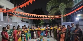 అంబరాన్నంటిన బతుకమ్మ సంబురాలు