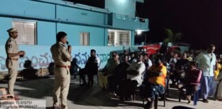 నందిగుంటపాలెంలో పోలీసుల పల్లెనిద్ర