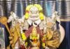 మహిషాసుర మర్దిని అవతారంలో శ్రీ వాసవి అమ్మవారు